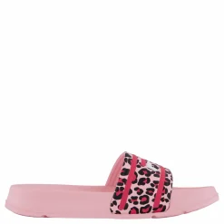 Morro Bay P Slipper Kids Pink-a-boo-leopard