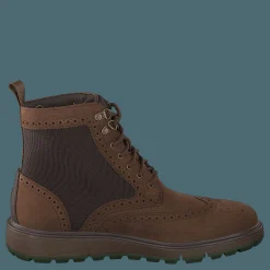 Motion Wing Tip Boot Brown/olive