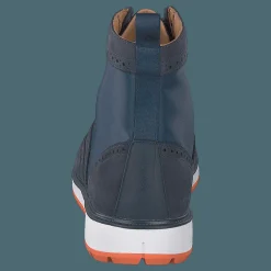 Motion Wing Tip Boot Navy/orange