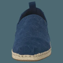 Navy Washed Canvas Mn Dalr Esp Navy
