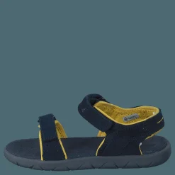 Nubble L/f 2 Strap Sandal Basi Black Iris
