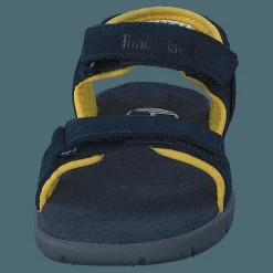 Nubble L/f 2 Strap Sandal Basi Black Iris