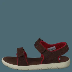 Nubble L/f 2 Strap Sandal Basi Potting Soil