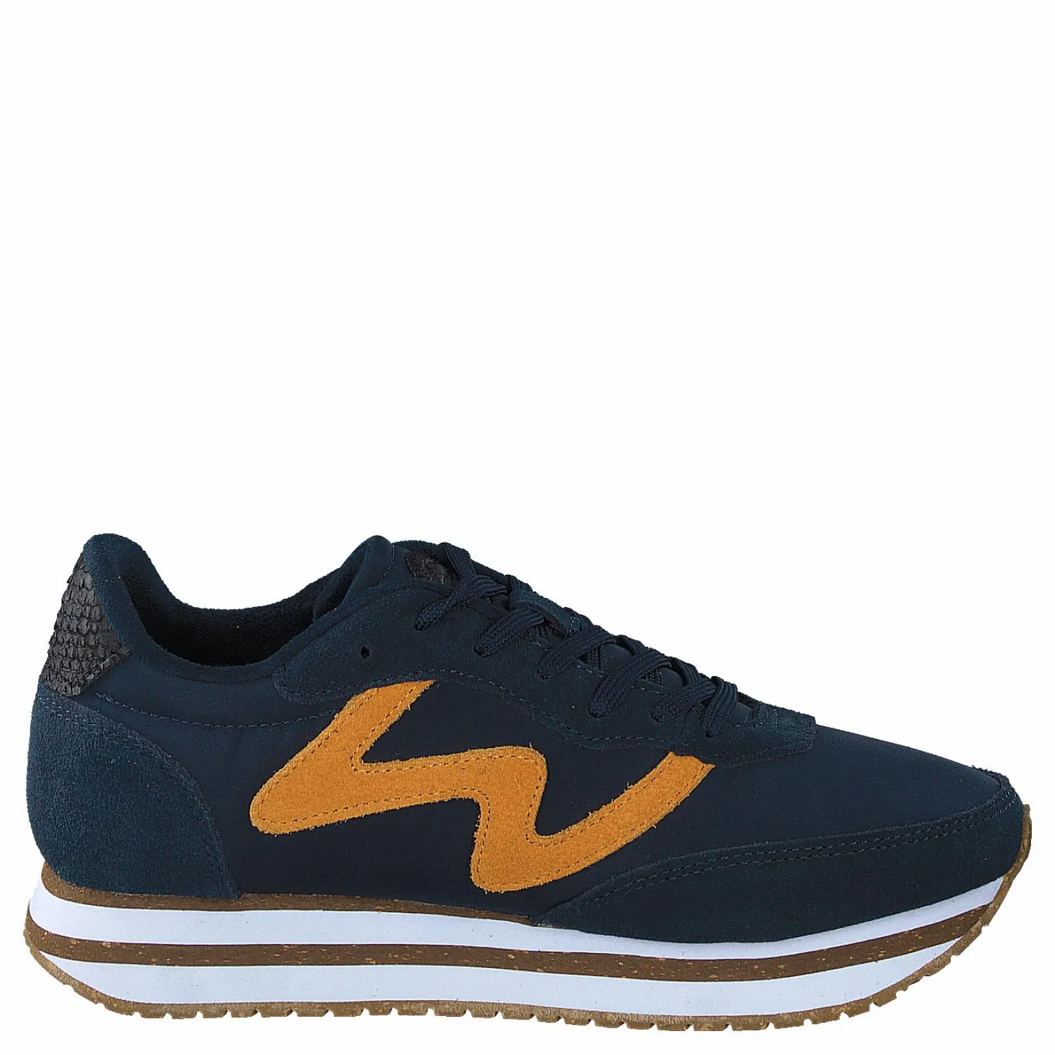 Olivia Plateau Ii Navy/autumn Blaze