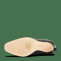 Page Burnished Leather Tall Boot Black