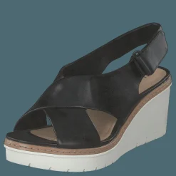 Palm Candid Black Leather