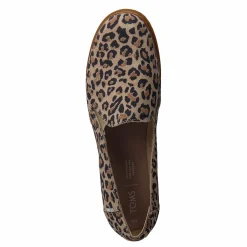 Palma Leather Wrap Desert Tan Leopard Print Suede