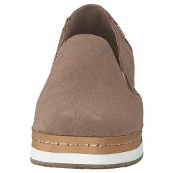 Palma Leather Wrap Taupe Grey Suede