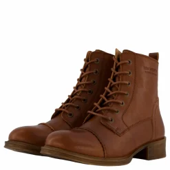 Pandora Laced Boots Cognac