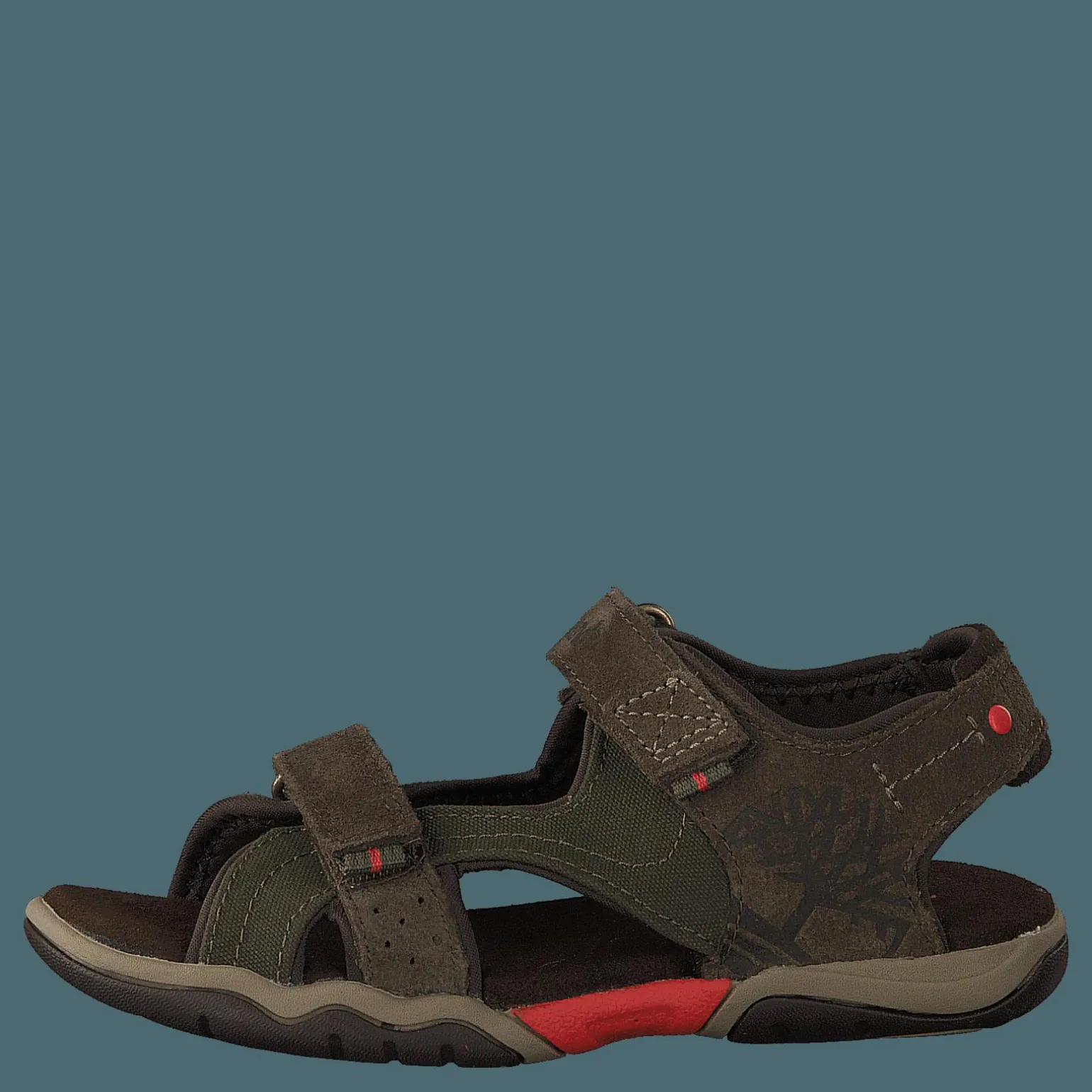 Park Hopper L/f 2-strap Sandal Canteen Suede