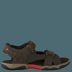 Park Hopper L/f 2-strap Sandal Canteen Suede