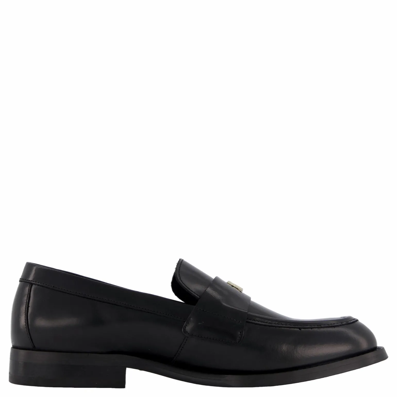 Party Abrasivato Leather Loafe Black