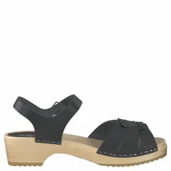 Peep Toe Low Black