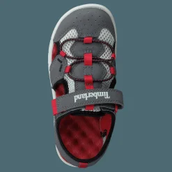 Perkins Row Fisherman Dark Grey/red