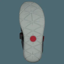 Perkins Row Fisherman Dark Grey/red