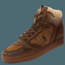 Polo Crt Hgh-sneakers-low Top  Brown