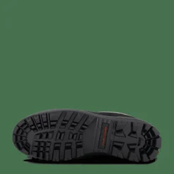 Polo Sport Hiker Leather Boot Black / Yellow / Red