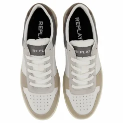 Polys Court 3 Sneaker White Beige