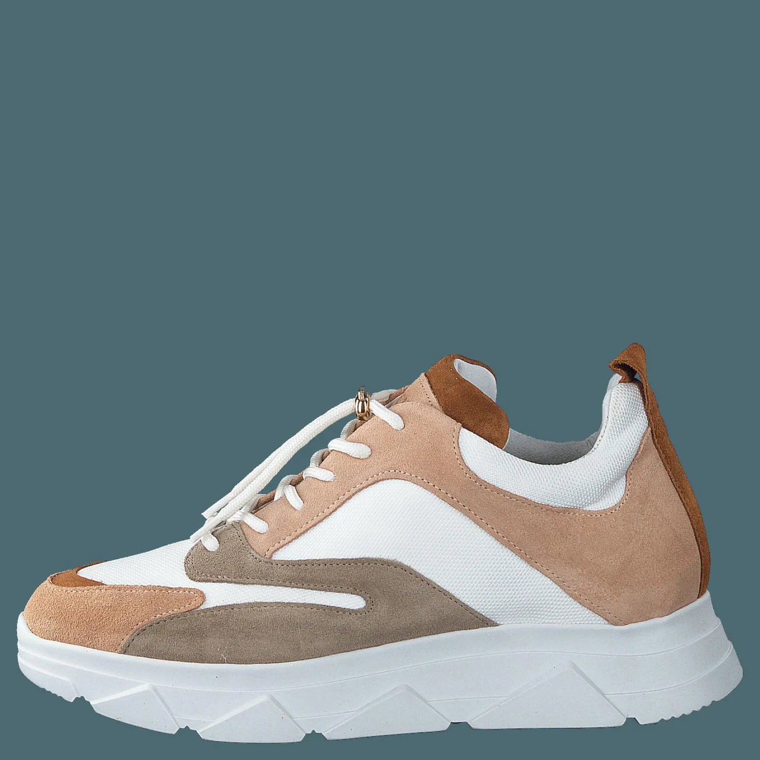 Portia Nude Combo Suede 443