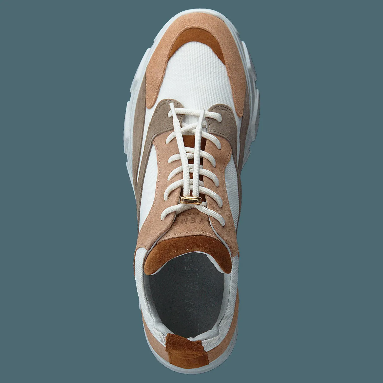 Portia Nude Combo Suede 443