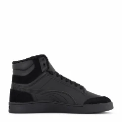 Puma Shuffle Mid Fur Puma Black-puma Black-steel Gr