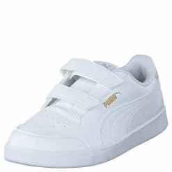 Puma Shuffle V Ps White-grayviolet-teamgold
