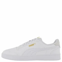 Puma Shuffle White-white-teamgold