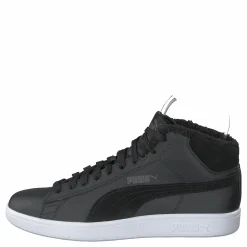Puma Smash V2 Mid Wtr L Puma Black-dark Shadow- White