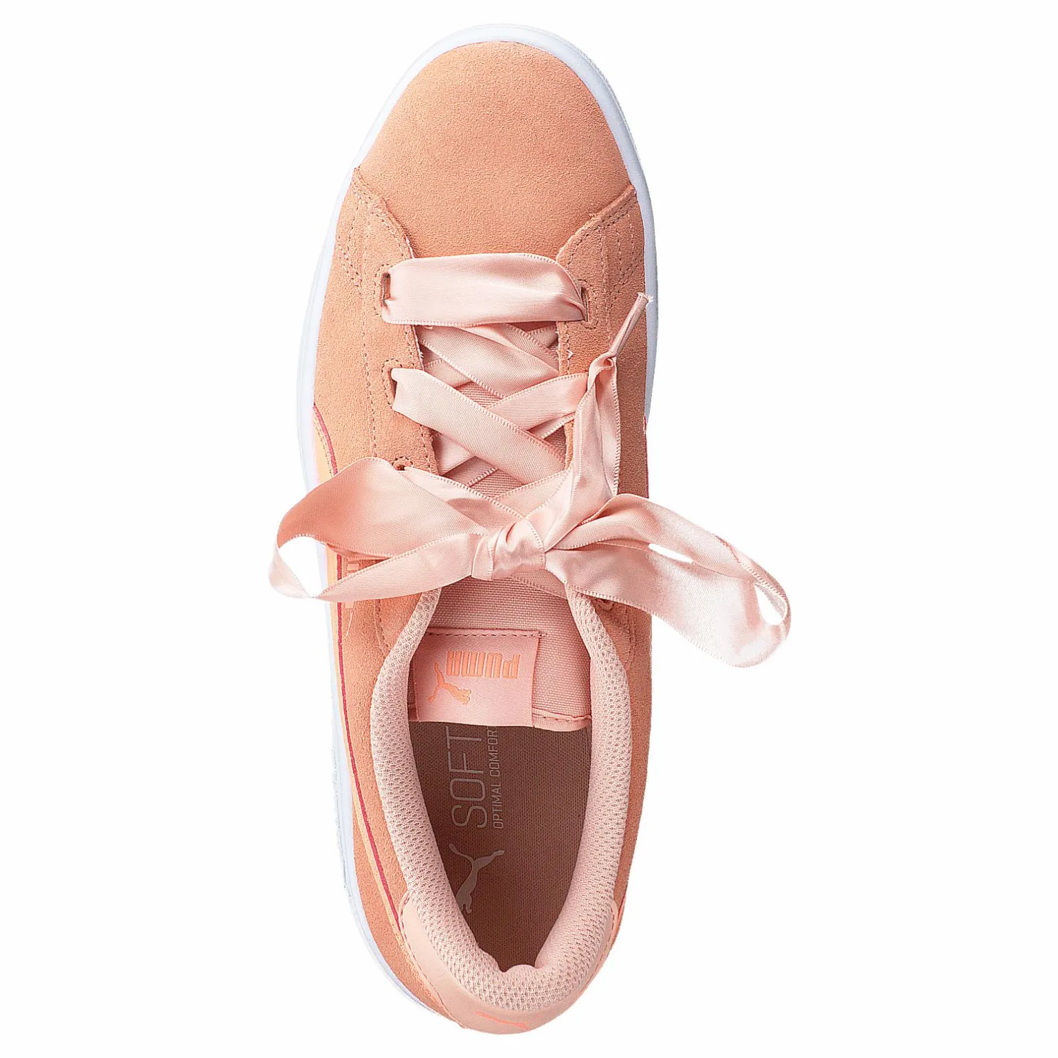 Puma Smash V2 Ribbon Jr Peach Bud-bright Peach