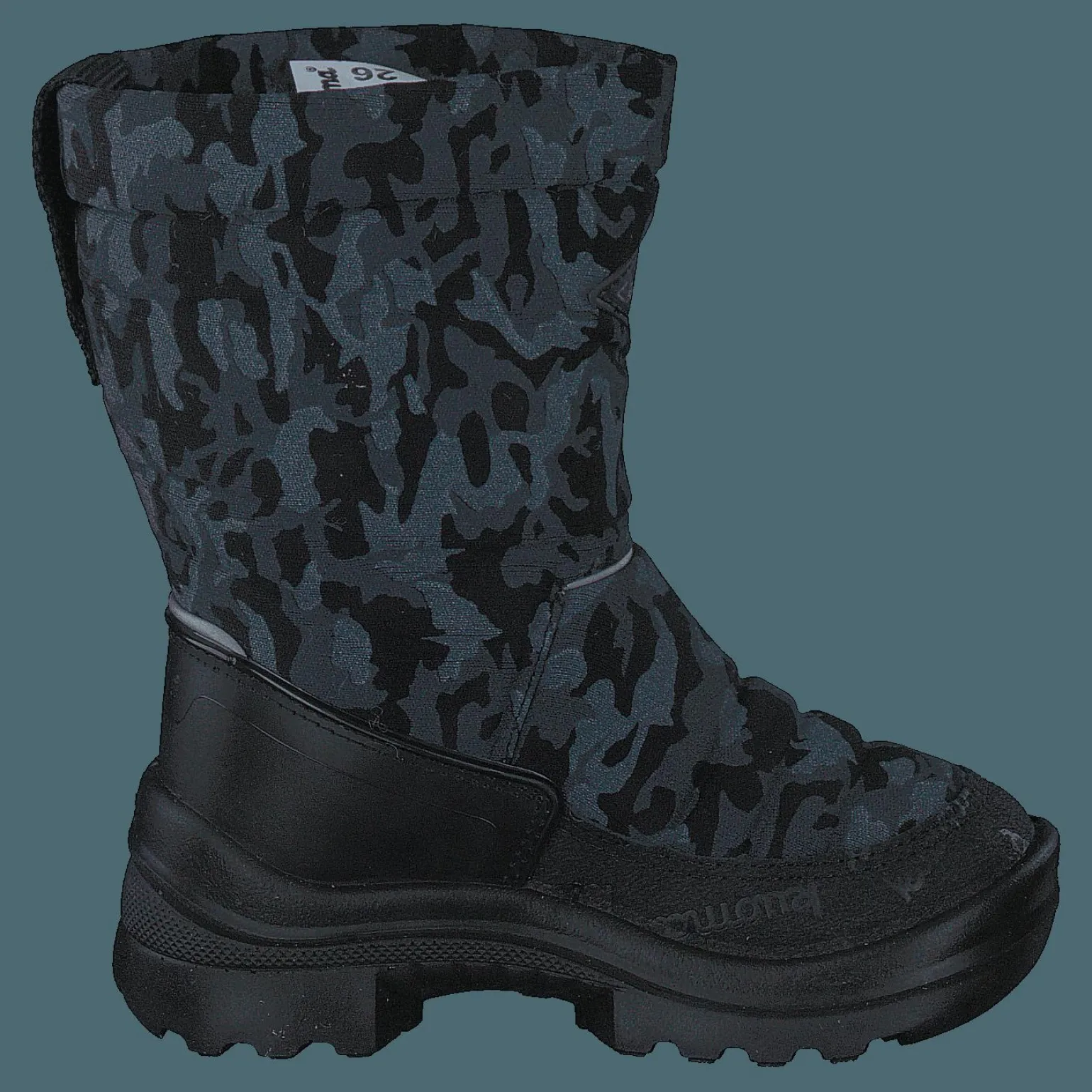 Putkivarsi Wool Black Ghost