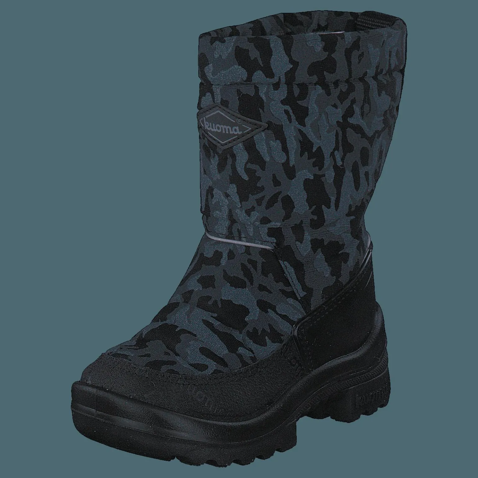 Putkivarsi Wool Black Ghost