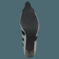 Ramona White/black Dots