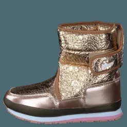 Rd Cracked Metallic Kids Rose Gold