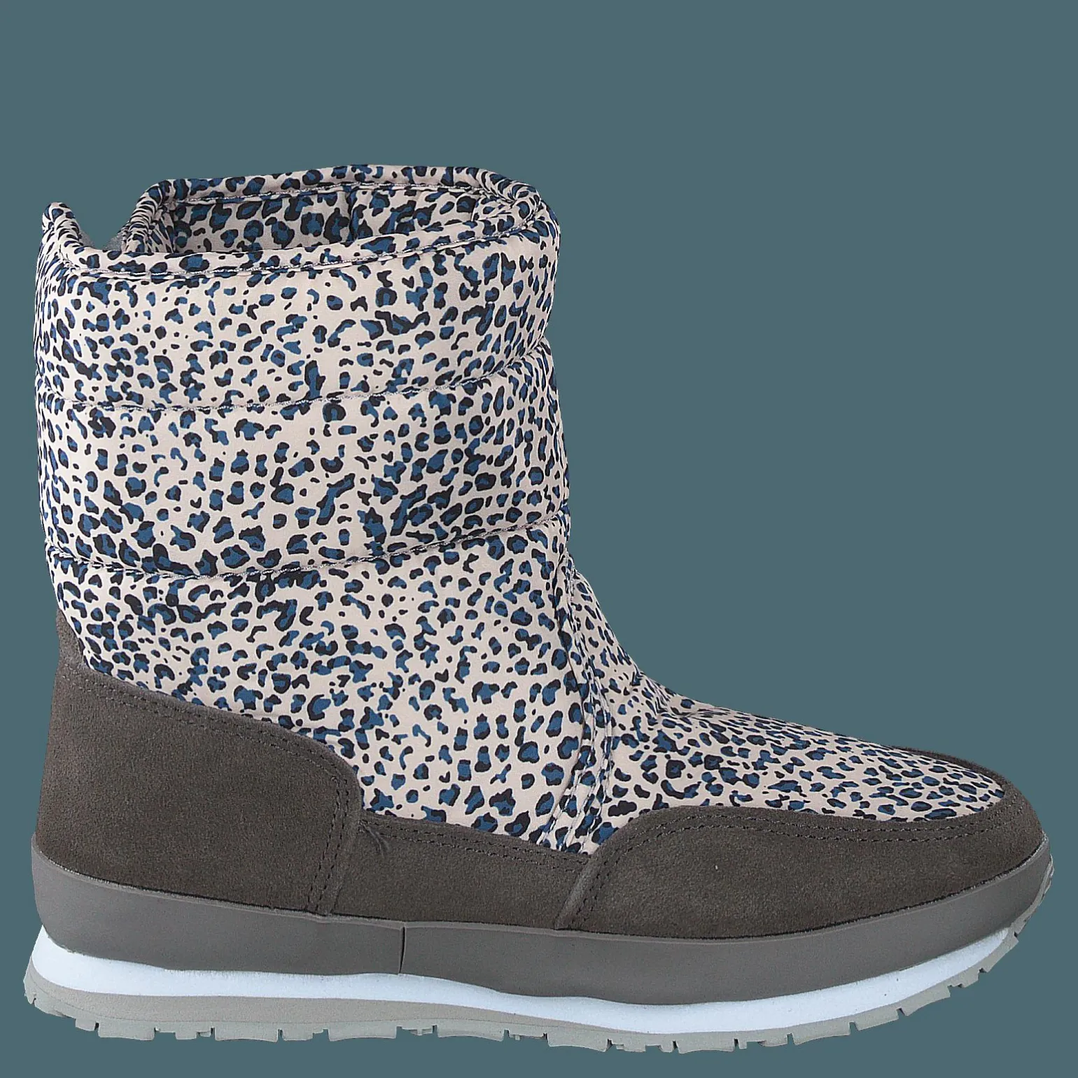 Rd Leo Print Kids Grey Leo