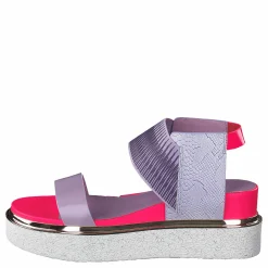 Rico Sandal Lavender/neon Pink