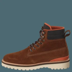 Roden  Mid Lace Boot Cognac