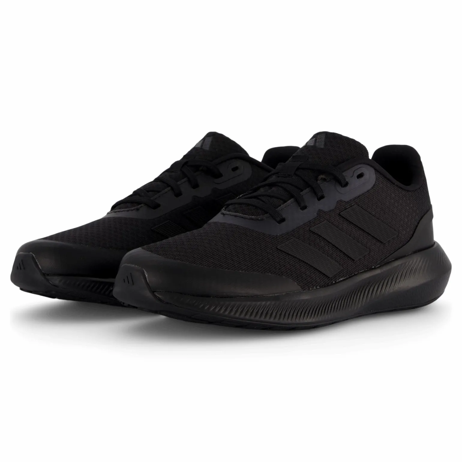 RunFalcon 3 Lace Shoes Core Black / Core Black / Core Black