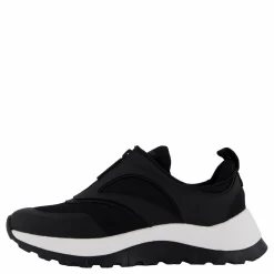 Runner Slip On W/zip Mix M Ck Black