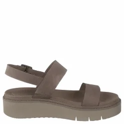 Safari Dawn 2 Band Sandal Taupe Gray