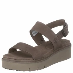 Safari Dawn 2 Band Sandal Taupe Gray