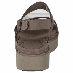 Safari Dawn 2 Band Sandal Taupe Gray