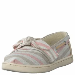 Salmon Wvn Strpe/syn Tn Bimini Pink