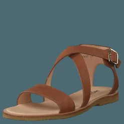 Sandal With Buckle Tan