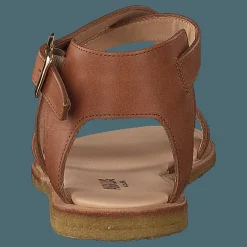 Sandal With Buckle Tan