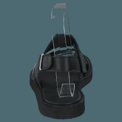 Sandal With Plateau Sole Greyblue/black/black