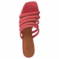 Sandals Dark Pink Suede