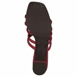 Sandals Dark Pink Suede