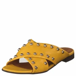 Sandals Yellow Nappa/gold