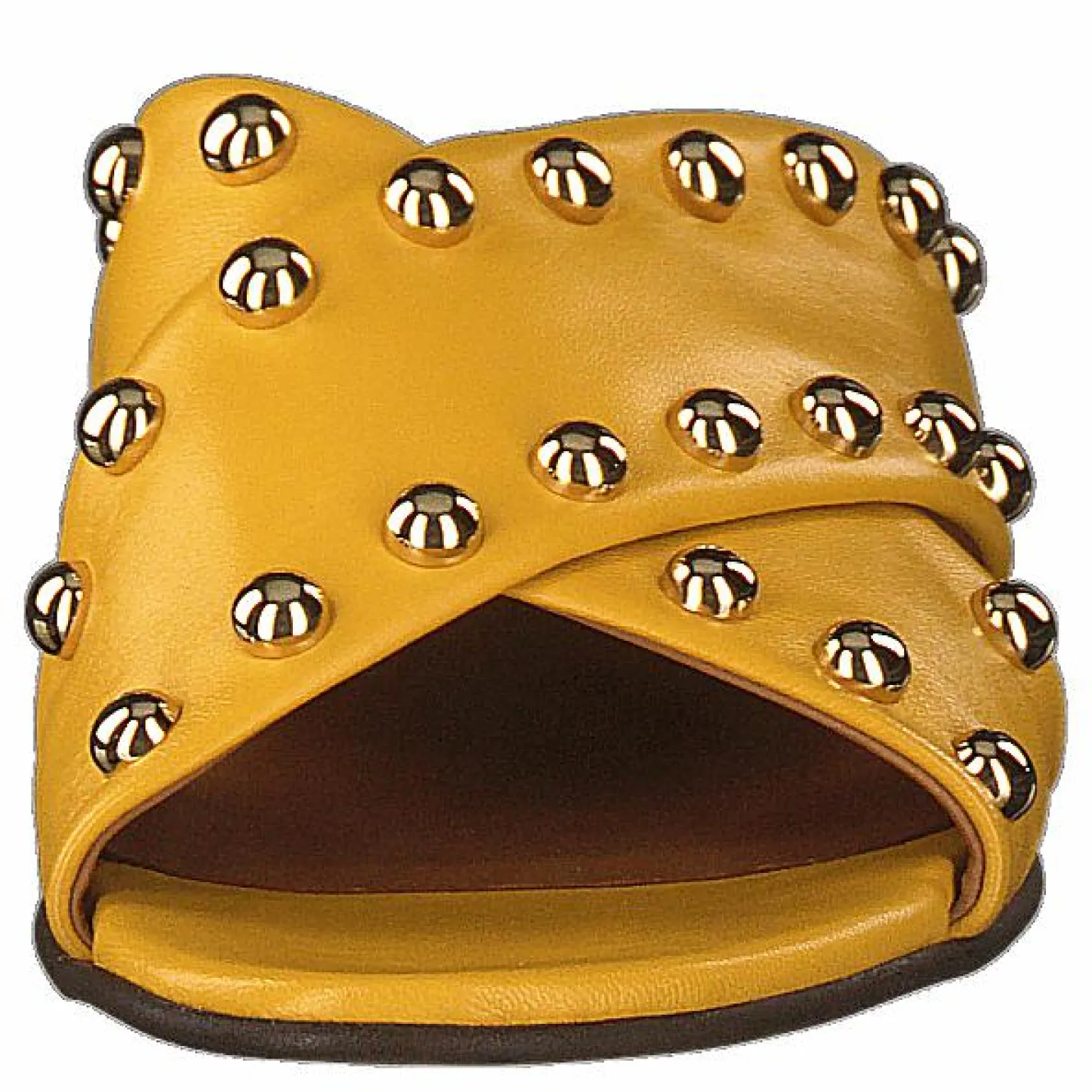 Sandals Yellow Nappa/gold