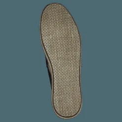 Seasonal Classics Black Washed Canvas Rope Sole